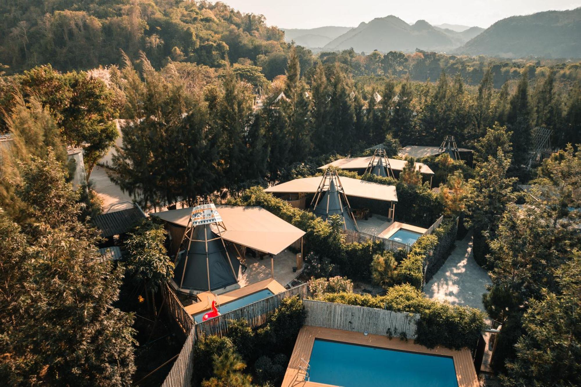 The X10 Nordic Tent And Glamping Pool Villa Khaoyai เขาใหญ่ - Sha Certified Ban Thung Sawang Экстерьер фото