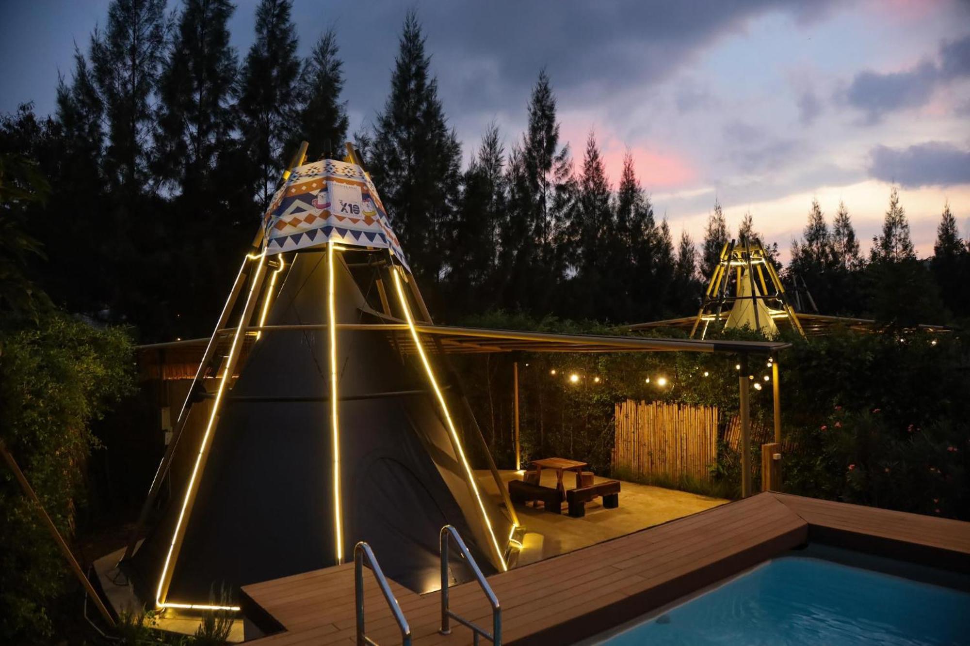 The X10 Nordic Tent And Glamping Pool Villa Khaoyai เขาใหญ่ - Sha Certified Ban Thung Sawang Экстерьер фото
