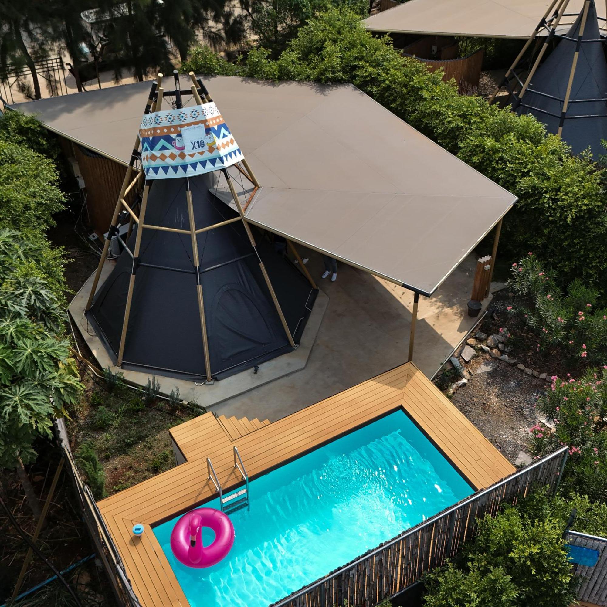 The X10 Nordic Tent And Glamping Pool Villa Khaoyai เขาใหญ่ - Sha Certified Ban Thung Sawang Экстерьер фото